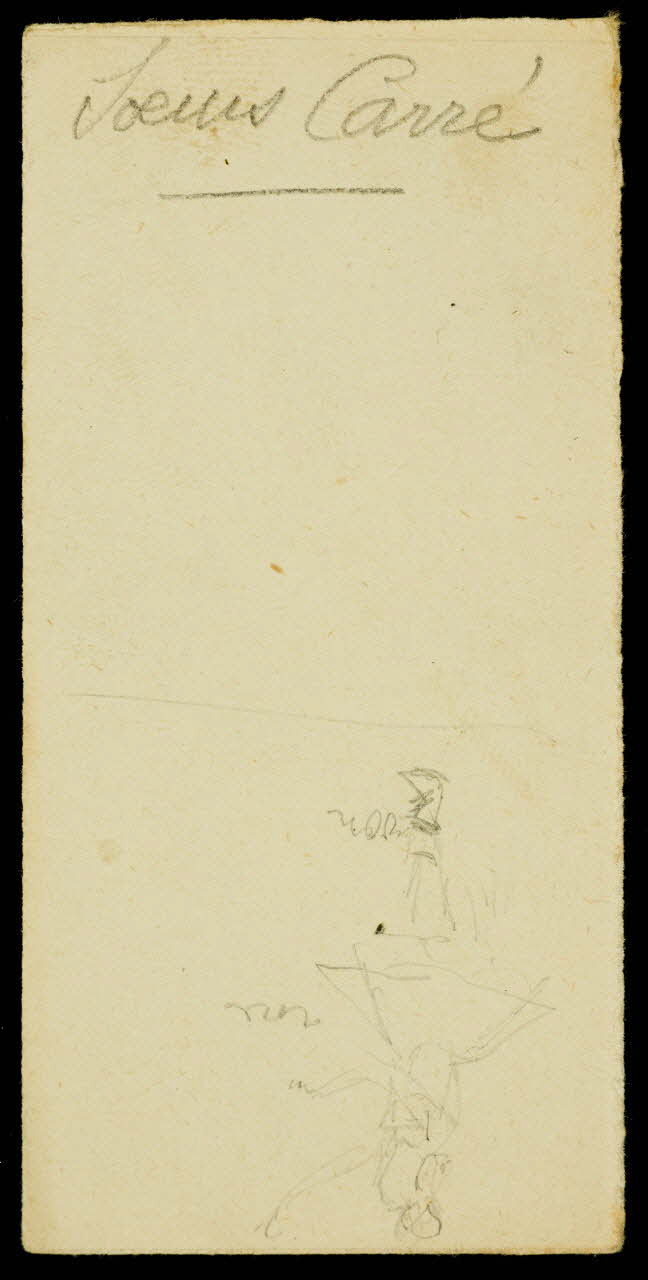 partie d'un ensemble de dessins Sœurs Carré 1968.102.1127.2 Photo Mucem