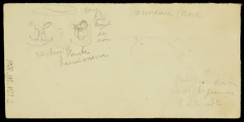 partie d'un ensemble de dessins Sœurs Carré 1968.102.1127.2 Photo Mucem