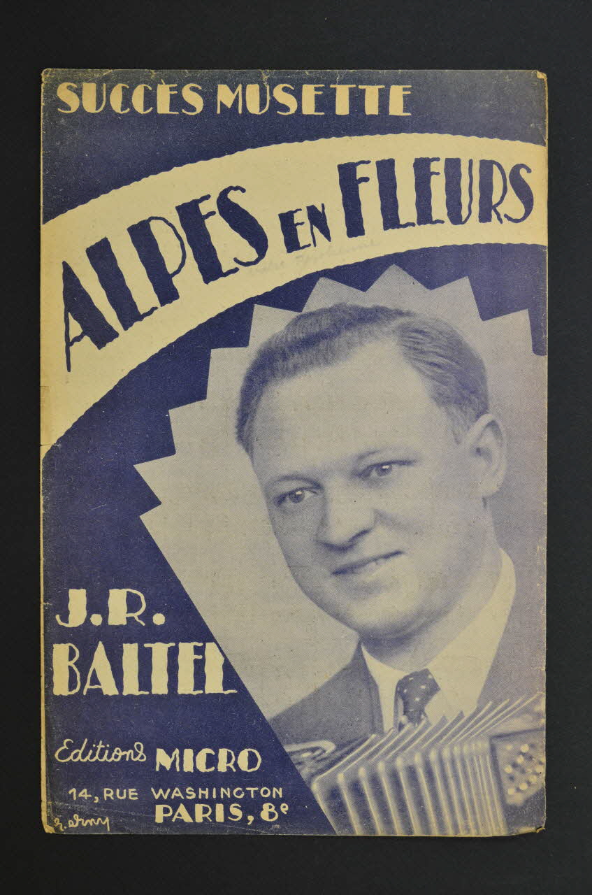 Herazal ; J.-Raymond Baltel ; Editions Micro; chanson petit format Paris 8ème 1945 1966.144.54 Photo Mucem