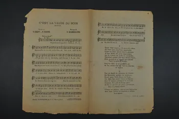 chanson petit format 1965.150.28  Photo Mucem