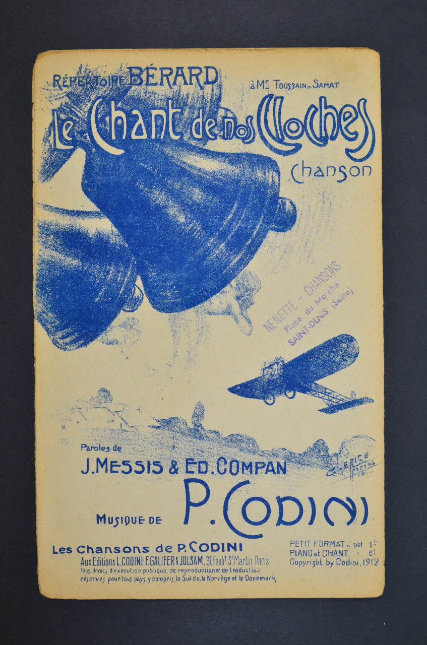 chanson petit format 1966.144.62 Photo Mucem