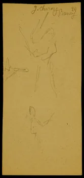 partie d'un ensemble de dessins Jules Cheroy 1968.102.1199.5 Photo Mucem
