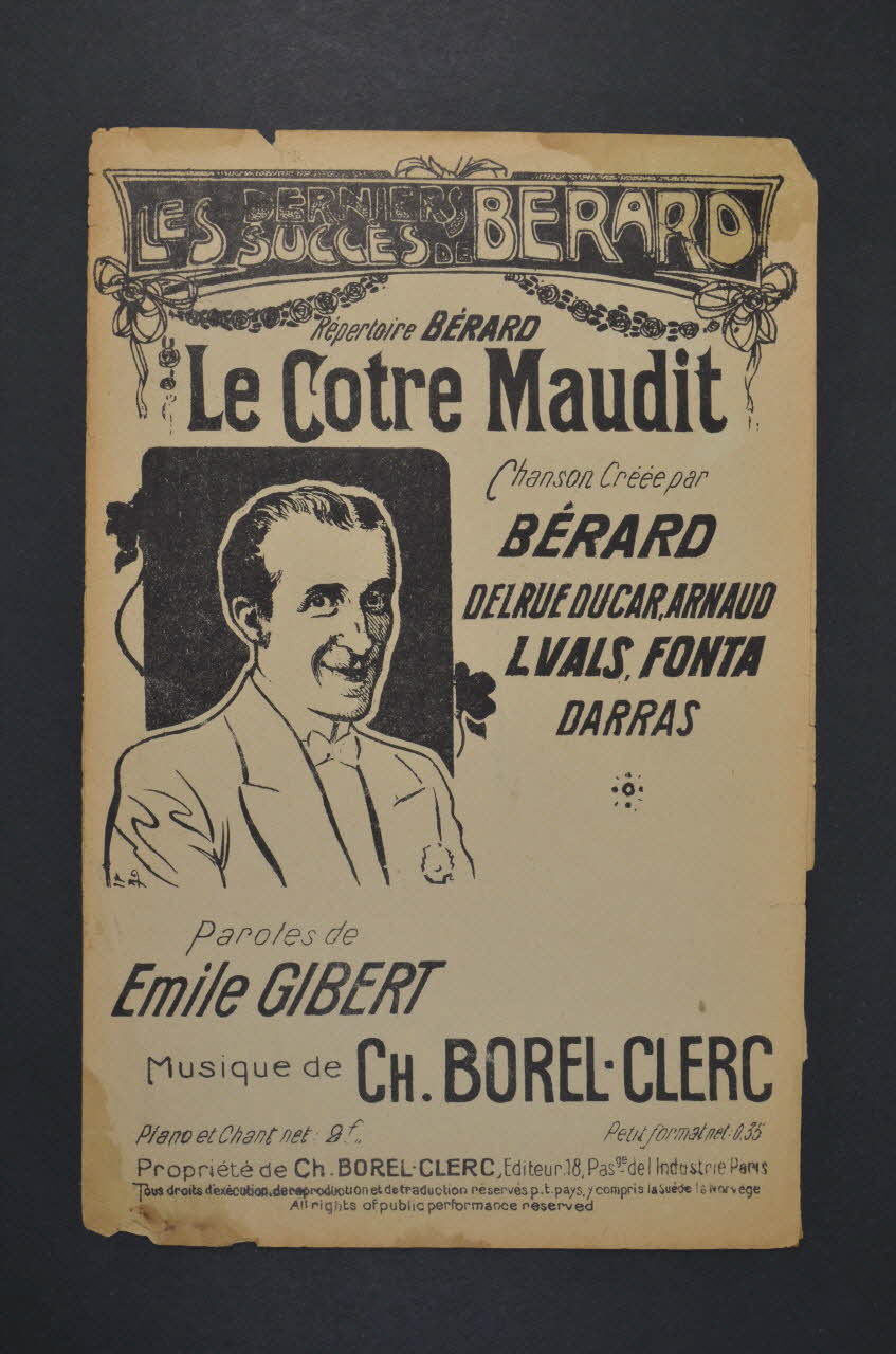 chanson petit format 1966.144.65 Photo Mucem