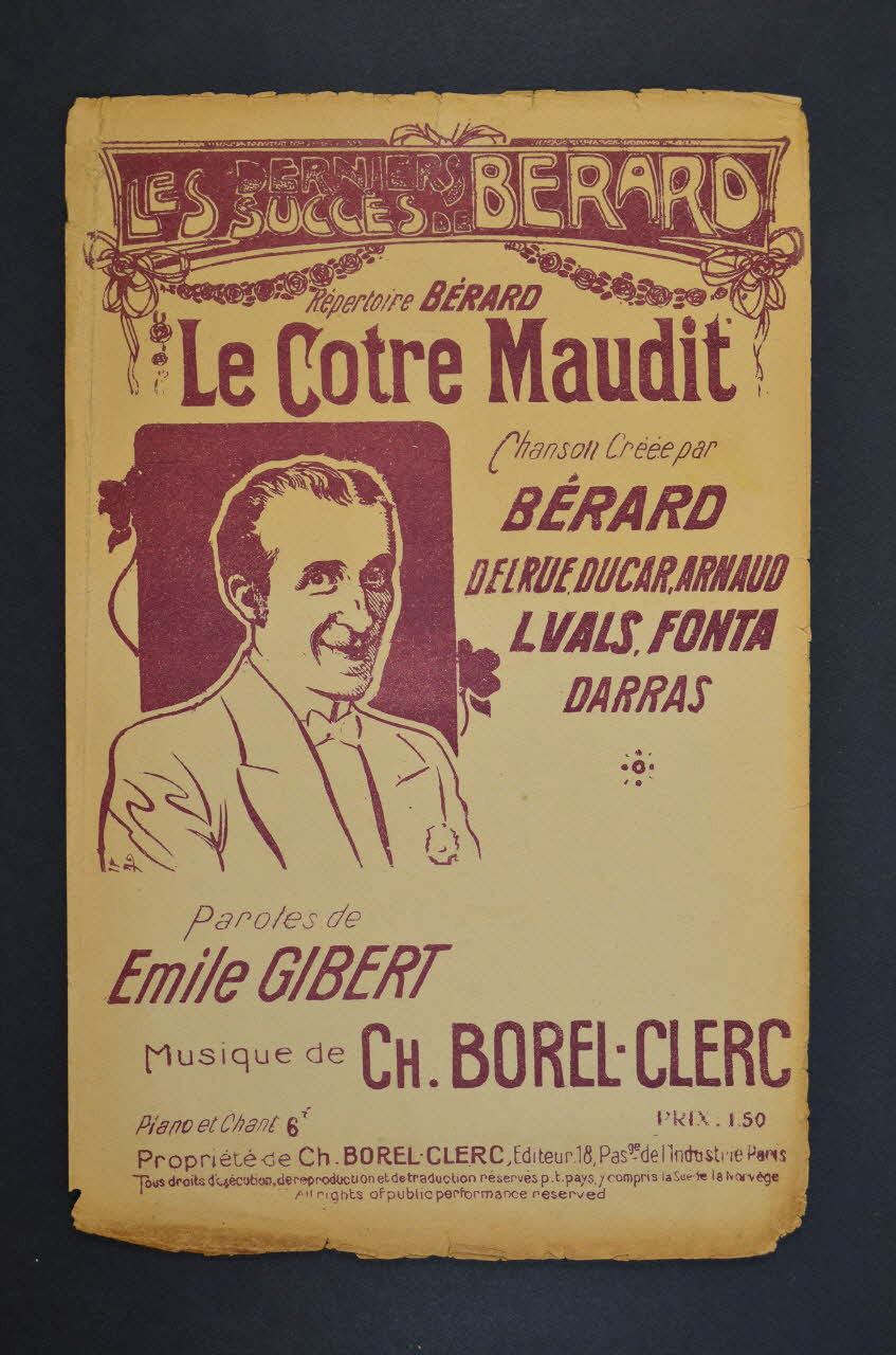 chanson petit format 1966.144.66 Photo Mucem