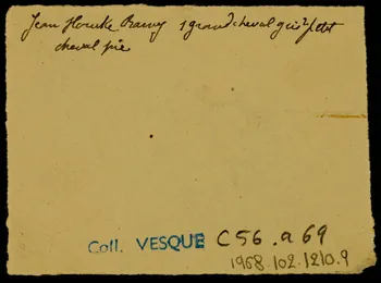 partie d'un ensemble de dessins Numéro équestre 1968.102.1210.9 Photo Mucem