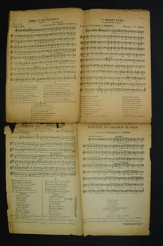 partition de musique petit format 1965.150.37 Photo Mucem