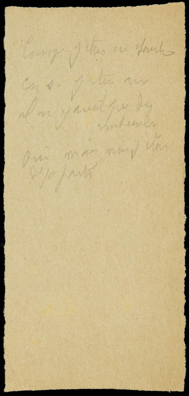 partie d'un ensemble de dessins Ebauche de dessin 1968.102.1238.2 Photo Mucem