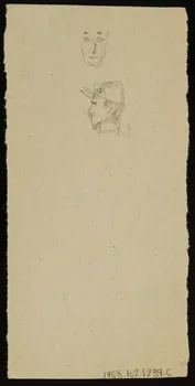 partie d'un ensemble de dessins Esquisses 1968.102.1239.6 Photo Mucem