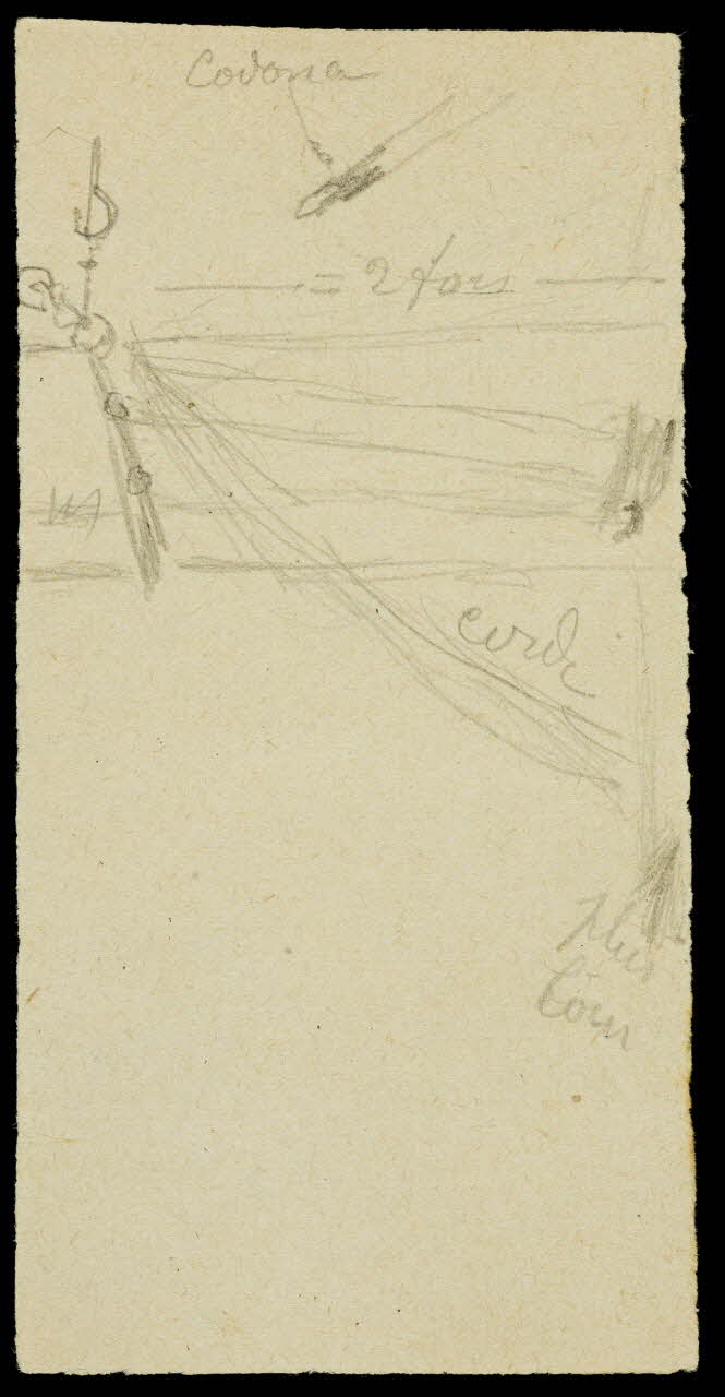 partie d'un ensemble de dessins Codona 1968.102.1276.11 Photo Mucem