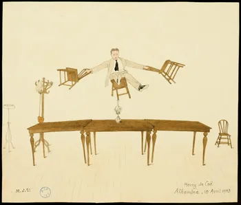 partie d'un ensemble de dessins Harry de Coë 1968.102.1284.2  Photo Mucem