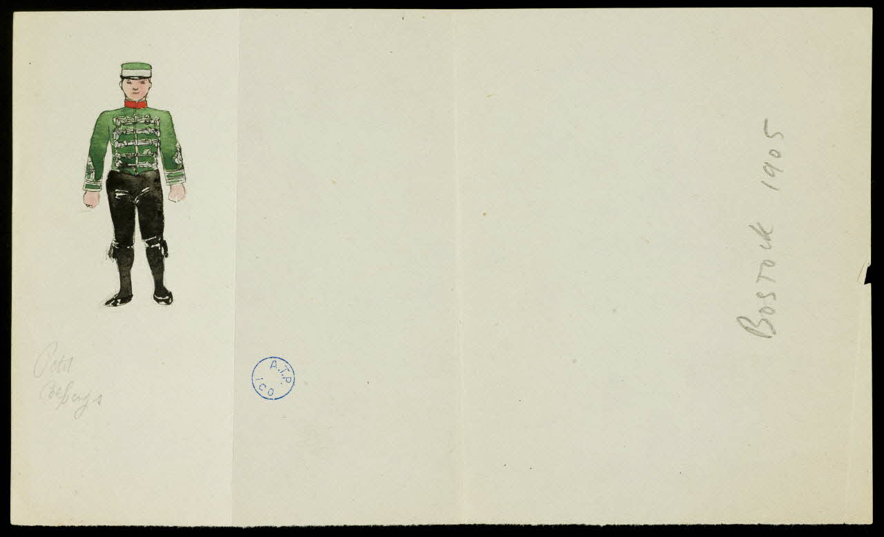 partie d'un ensemble de dessins Petit Colberg 1968.102.1286.5 Photo Mucem