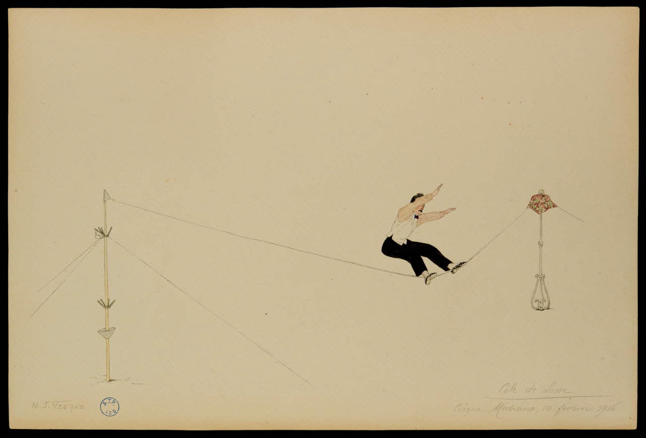 partie d'un ensemble de dessins Cole de Losse 1968.102.1292.3 Photo Mucem