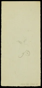 partie d'un ensemble de dessins Esquisse de personnage de cirque 1968.102.1296.15 Photo Mucem