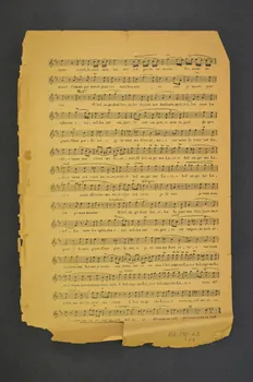 partition de musique petit format 1965.150.43 Photo Mucem