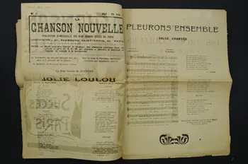 partition de musique petit format 1965.150.51 Photo Mucem