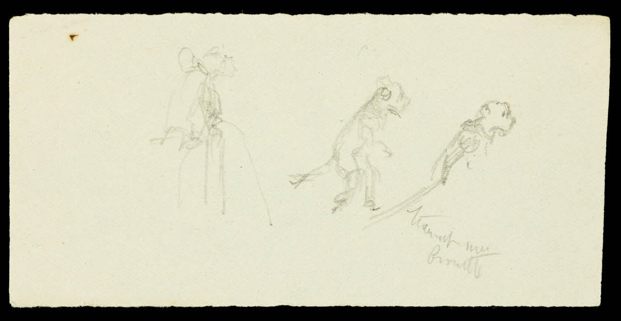 partie d'un ensemble de dessins Esquisse d'animaux de cirque 1968.102.1348.3 Photo Mucem