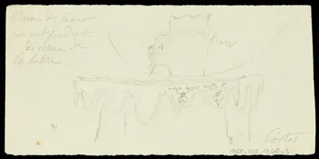 partie d'un ensemble de dessins Esquisse d'animaux de cirque 1968.102.1348.3 Photo Mucem