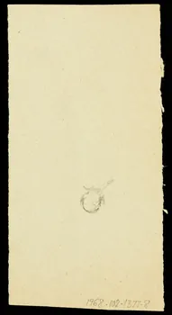 partie d'un ensemble de dessins Esquisse de visage 1968.102.1377.8  Photo Mucem