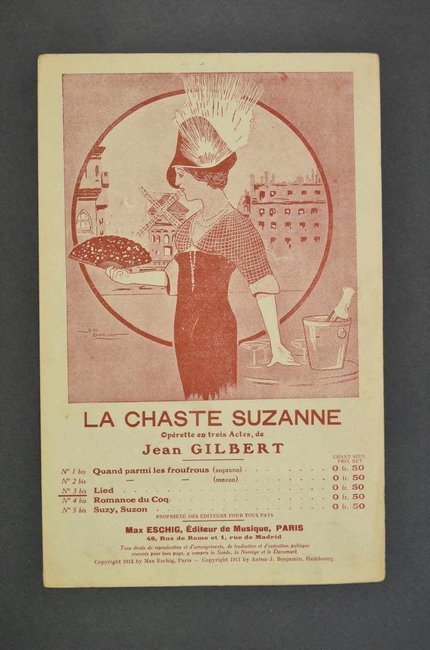 chanson petit format 1966.148.18 Photo Mucem