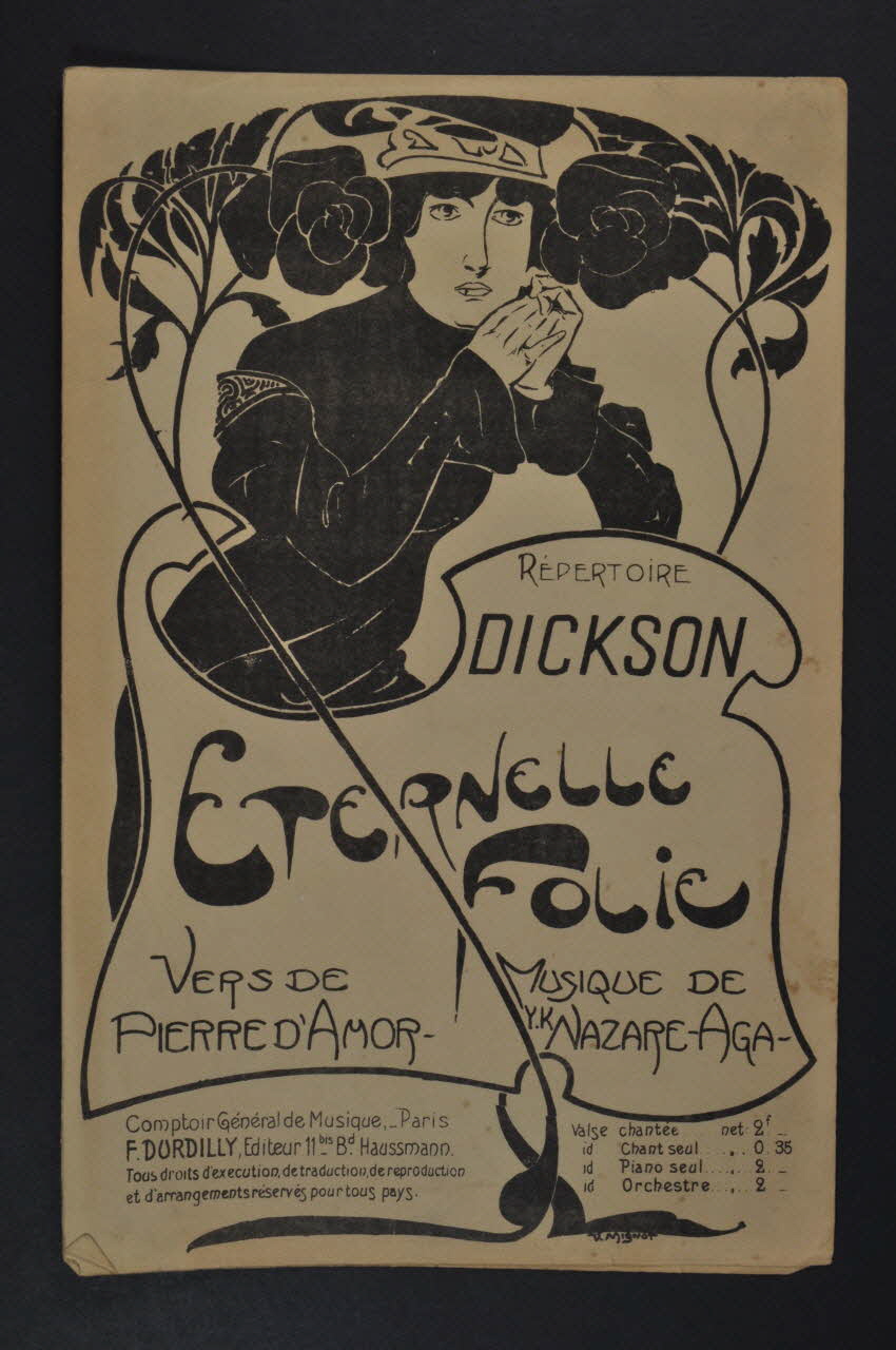 partition de musique petit format 1965.150.57 Photo Mucem