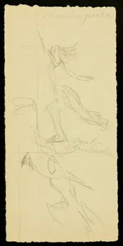 partie d'un ensemble de dessins Maschaquita 1968.102.1380.3 Photo Mucem