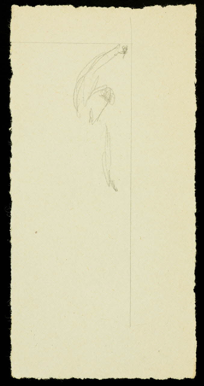 partie d'un ensemble de dessins Esquisse de personnages 1968.102.1380.5 Photo Mucem