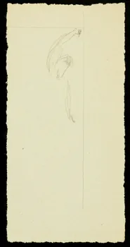 partie d'un ensemble de dessins Esquisse de personnages 1968.102.1380.5 Photo Mucem