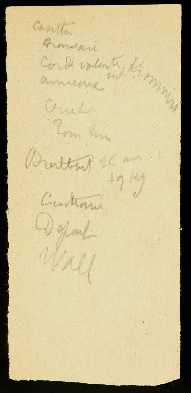 partie d'un ensemble de dessins Cosetta 1968.102.1383.7 Photo Mucem