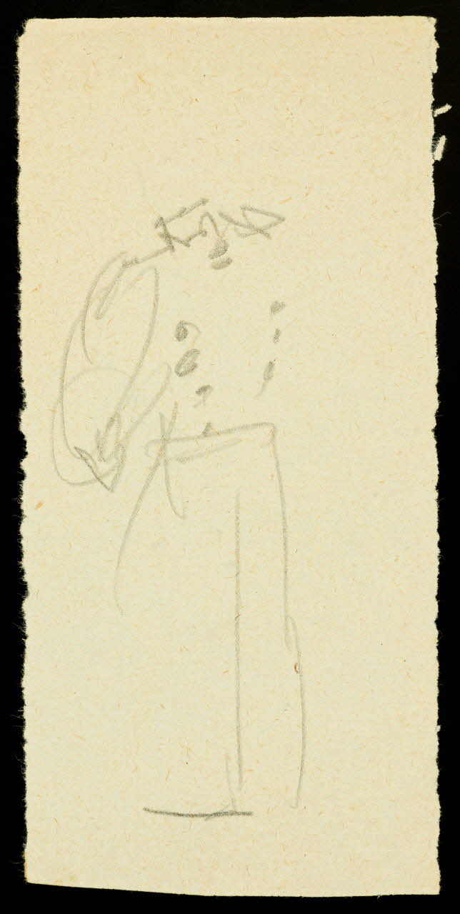 partie d'un ensemble de dessins Esquisses de costumes 1968.102.1384.4 Photo Mucem