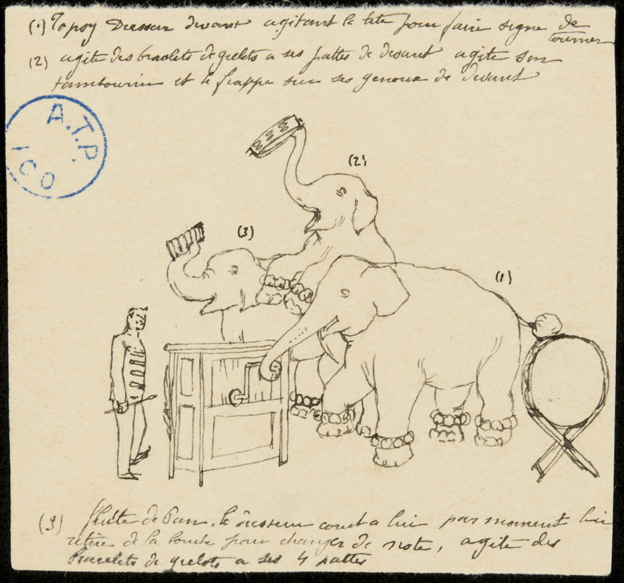 partie d'un ensemble de dessins a Pinder 1968.102.1397.13 Photo Mucem
