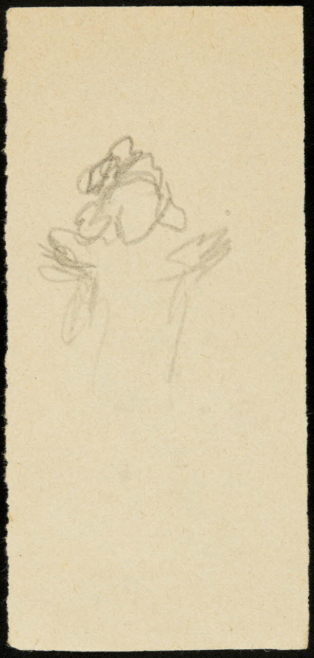 partie d'un ensemble de dessins Pepée Daems 1968.102.1405.2 Photo Mucem