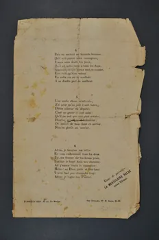 partition de musique petit format 1965.150.60 Photo Mucem