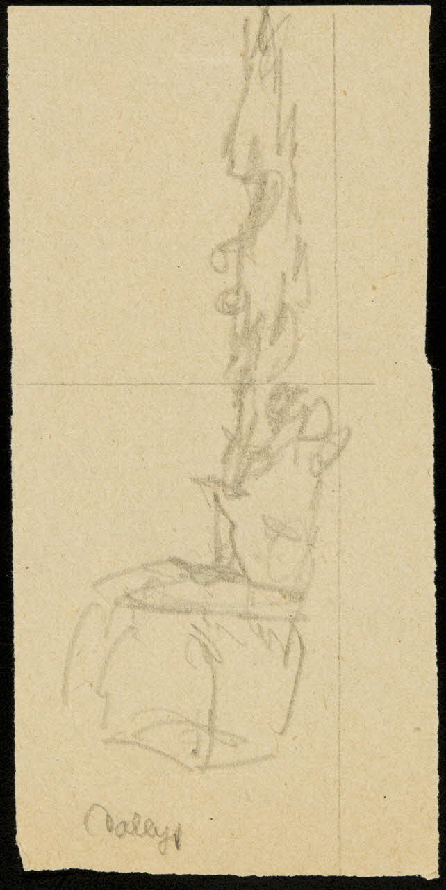 partie d'un ensemble de dessins Esquisse de décor de cirque 1968.102.1416.4  Photo Mucem
