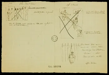 partie d'un ensemble de dessins L. Ceratto 1968.102.1441.2 Photo Mucem