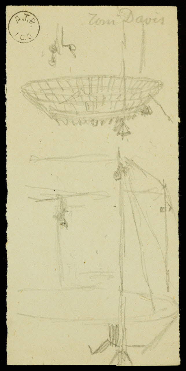 partie d'un ensemble de dessins Tom Davis 1968.102.1447.5 Photo Mucem