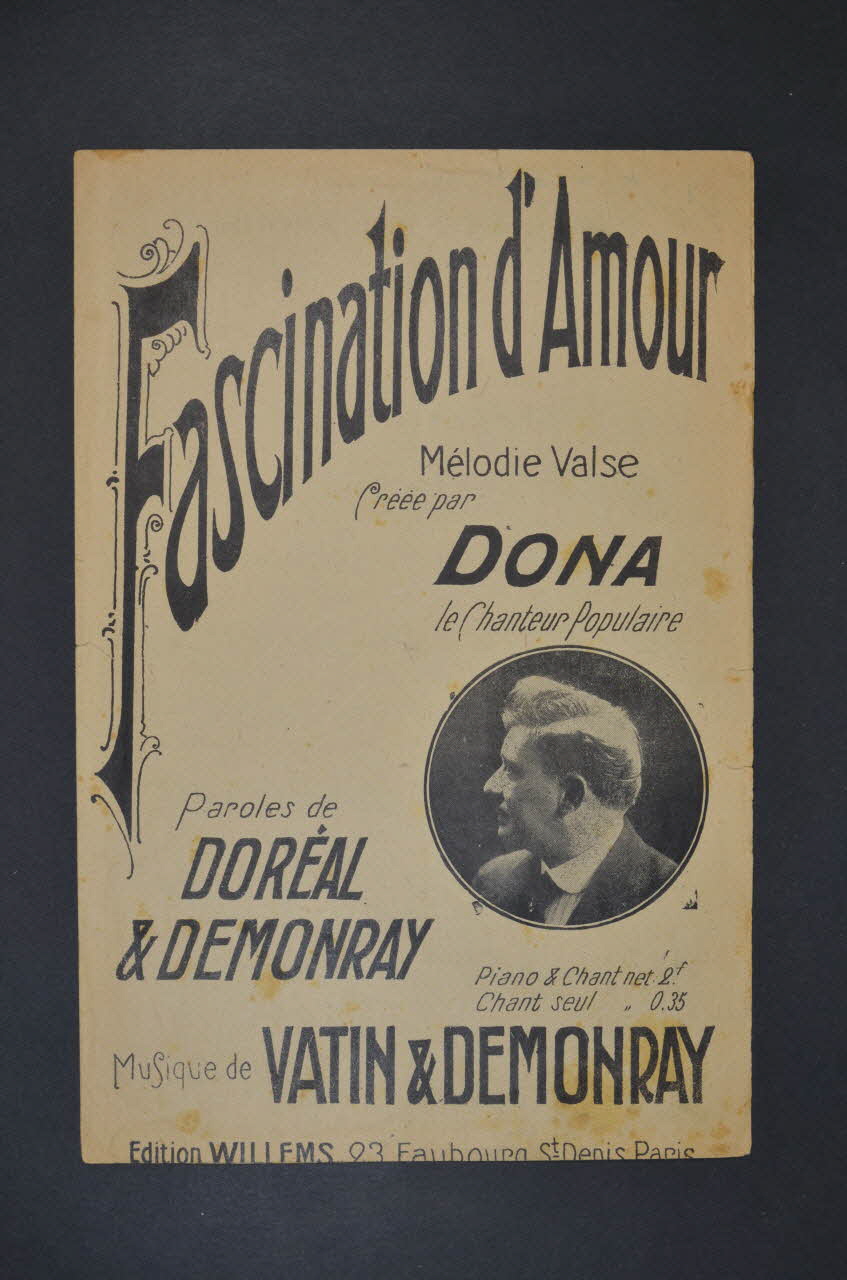 chanson petit format 1966.148.37 Photo Mucem