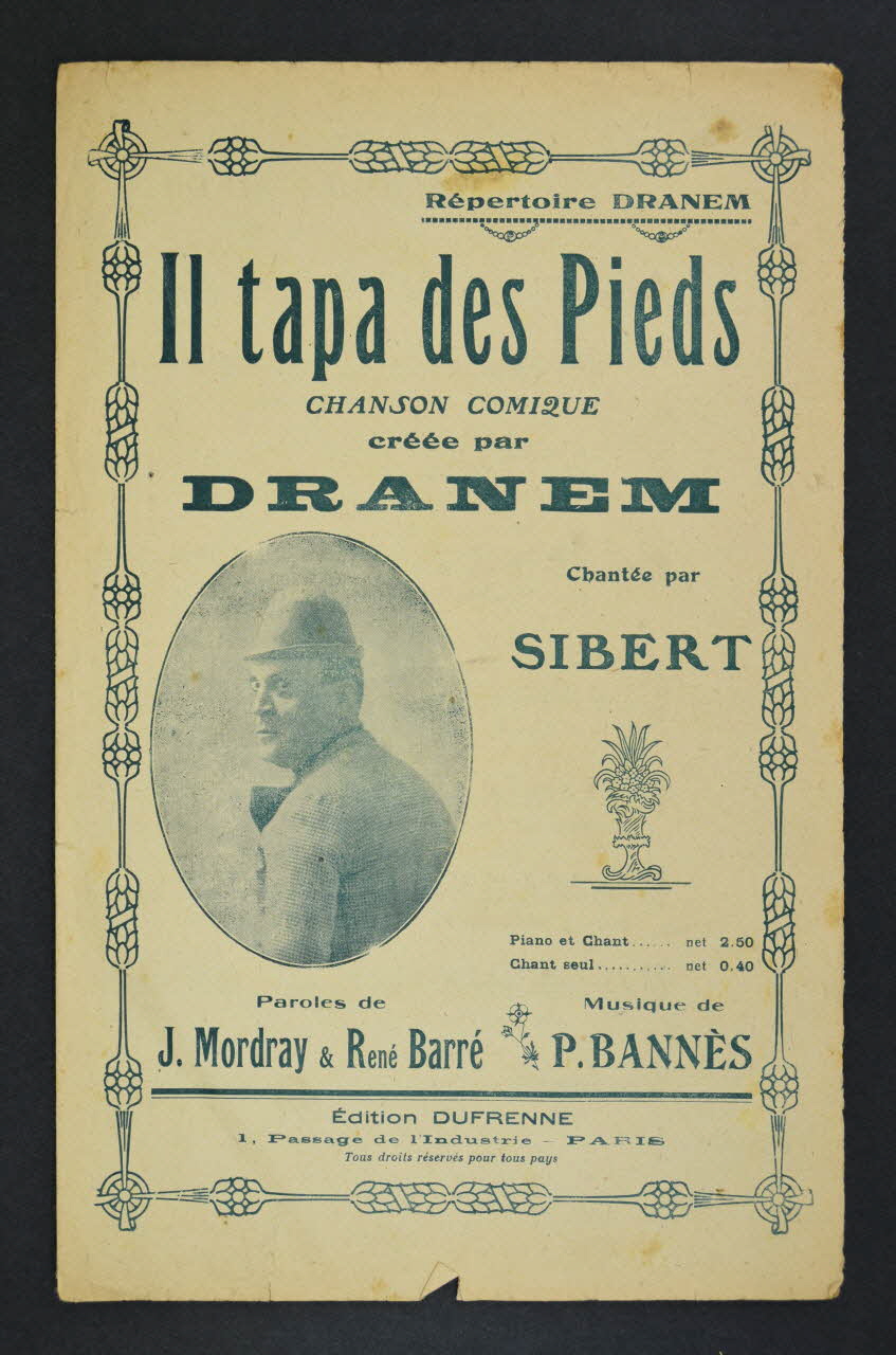 chanson petit format 1966.148.38 Photo Mucem