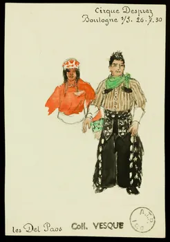 partie d'un ensemble de dessins Les Del Paos 1968.102.1469.2 Photo Mucem