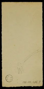 partie d'un ensemble de dessins rails jaune 1968.102.1486.5 Photo Mucem