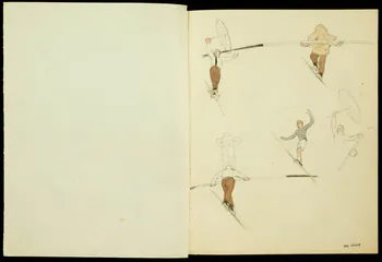 partie d'un ensemble de dessins Diavolo 1968.102.1491.2  Photo Mucem
