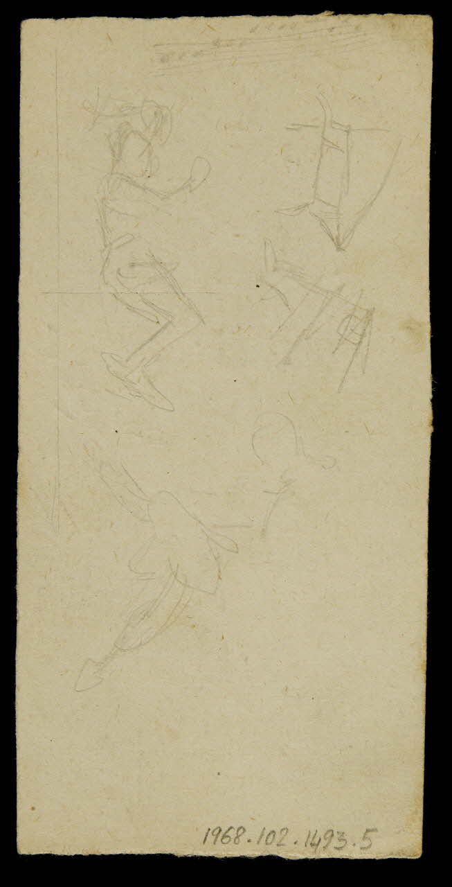 partie d'un ensemble de dessins les Dierickx 1968.102.1493.5 Photo Mucem