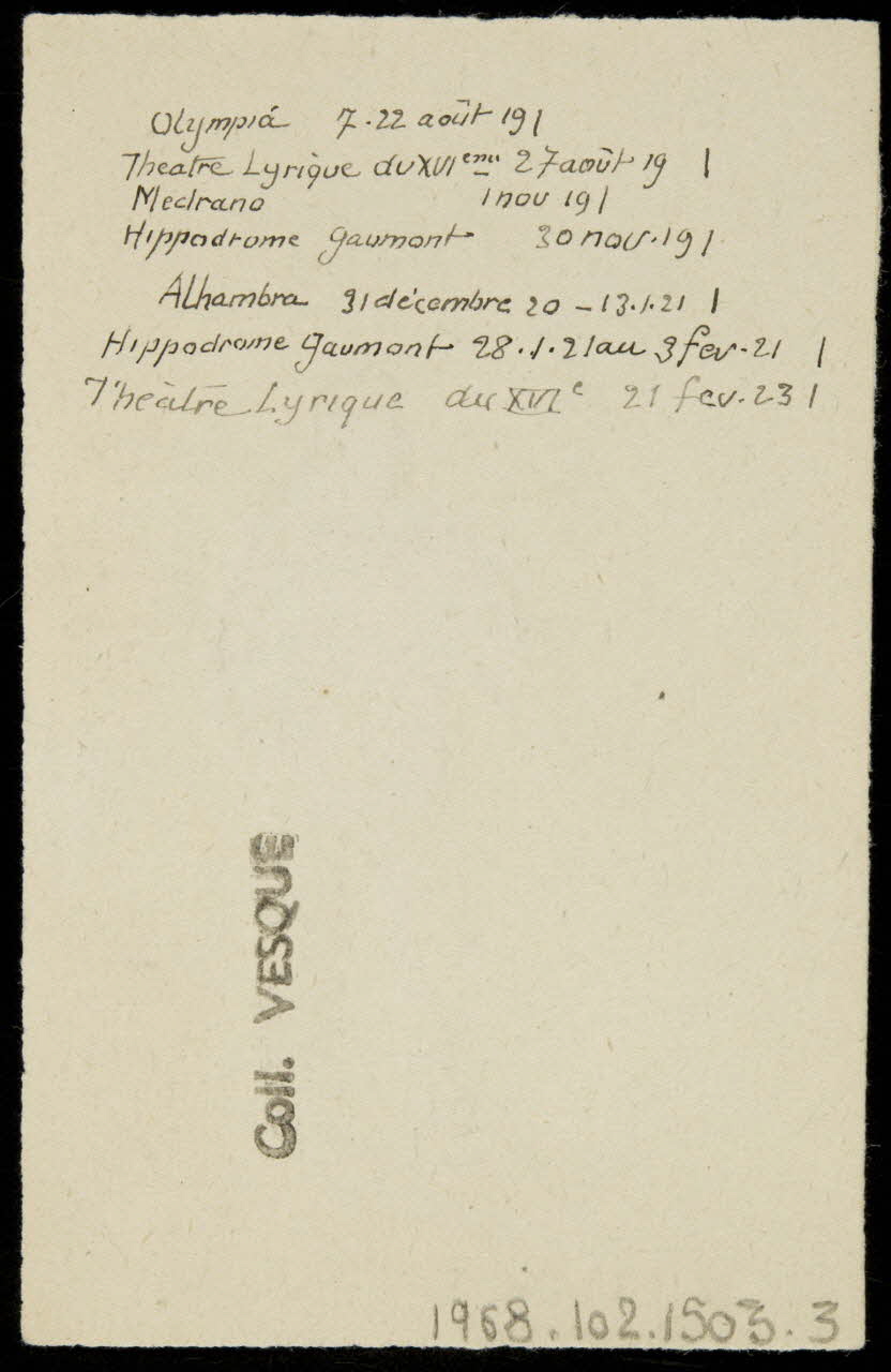 partie d'un ensemble de dessins les D'Jarrah 1968.102.1503.3 Photo Mucem