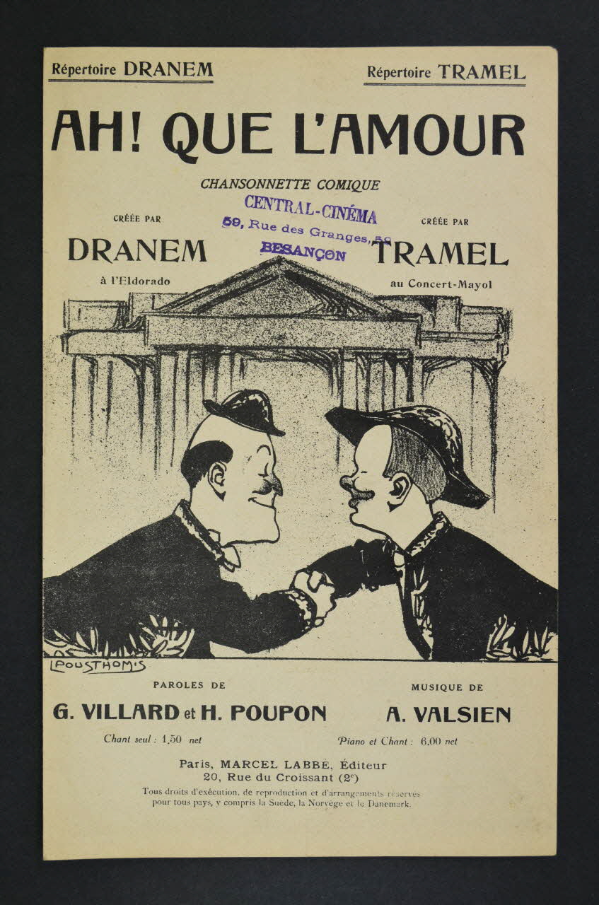 chanson petit format 1966.148.41 Photo Mucem