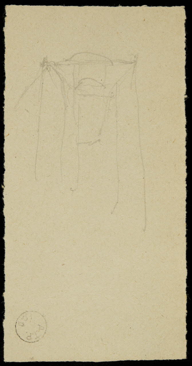 partie d'un ensemble de dessins Esquisse 1968.102.1506.5 Photo Mucem