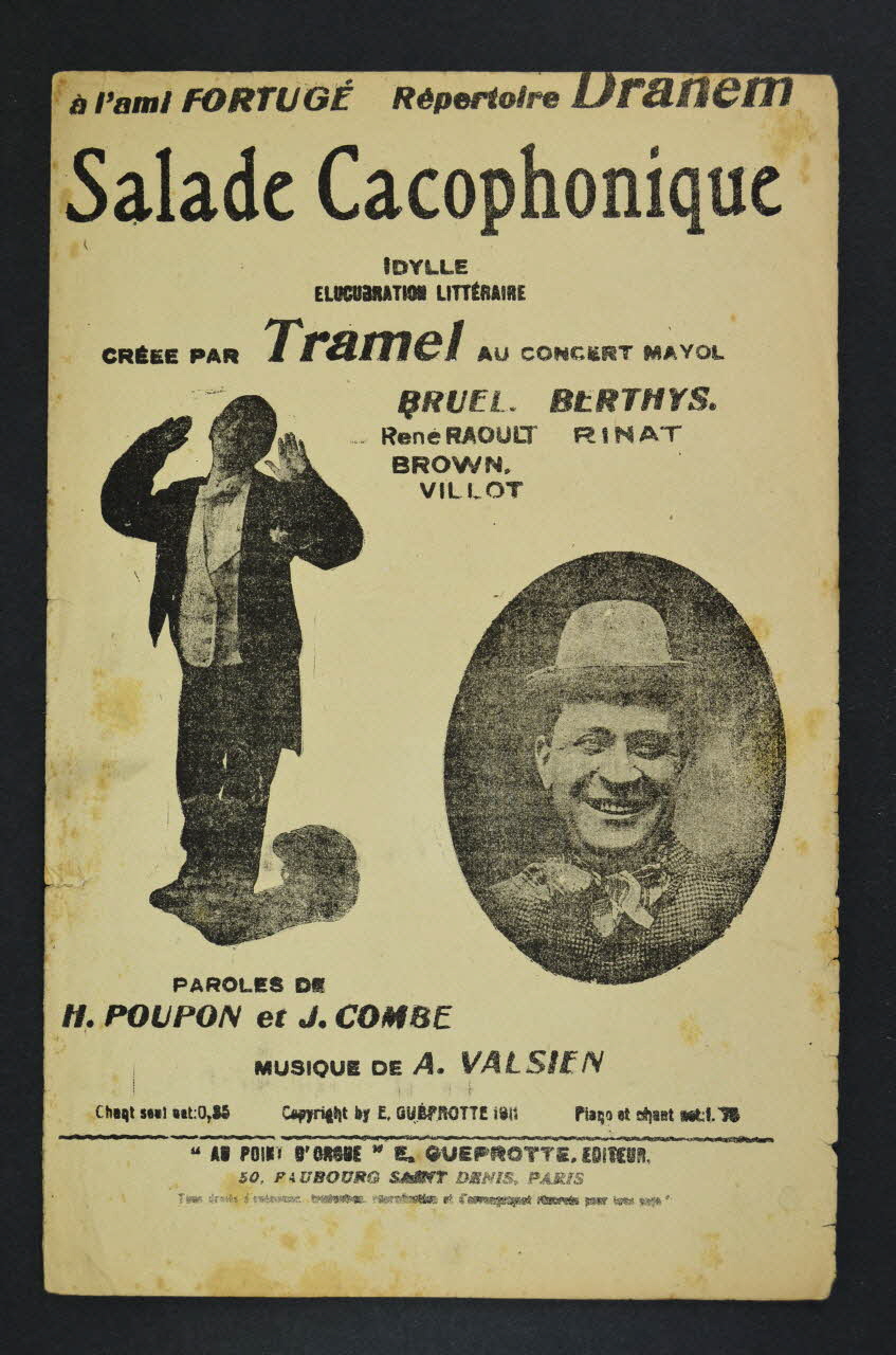 chanson petit format 1966.148.42 Photo Mucem