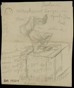 partie d'un ensemble de dessins Eastern 1968.102.1520.5 Photo Mucem