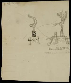 partie d'un ensemble de dessins Eastern 1968.102.1520.5 Photo Mucem