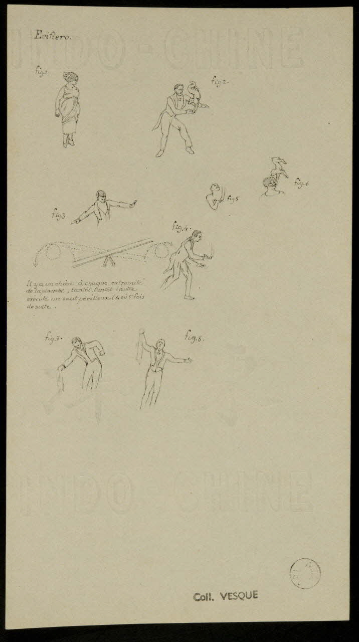 partie d'un ensemble de dessins Ecifiero 1968.102.1525.3 Photo Mucem