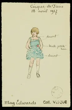 partie d'un ensemble de dessins Mag Edwards 1968.102.1531.9 Photo Mucem