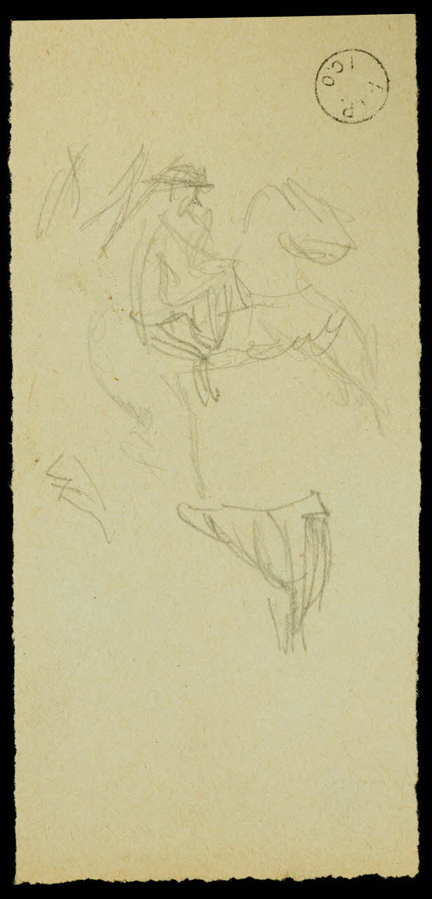 partie d'un ensemble de dessins Edwards 1968.102.1532.23 Photo Mucem
